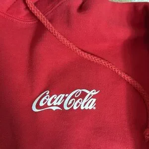 Disney Shirts Coca Cola Coke Walt Disney World Red Sweatshirt